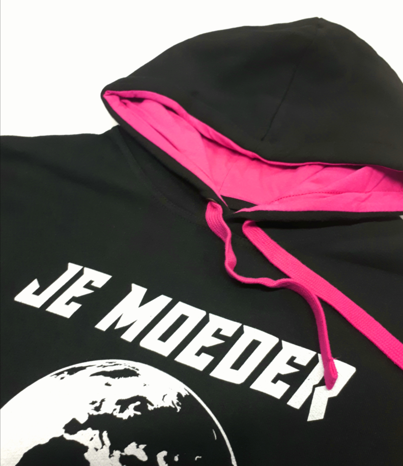 Hoodie-pink-unisex-JM-detail