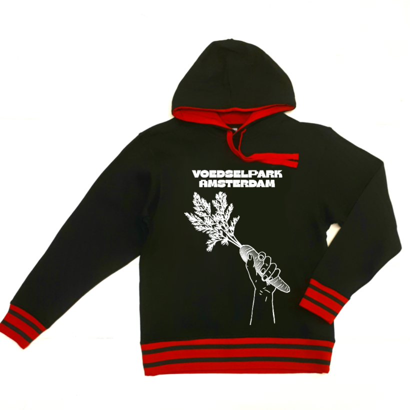 Hoodie-red-unisex-Voedselpark