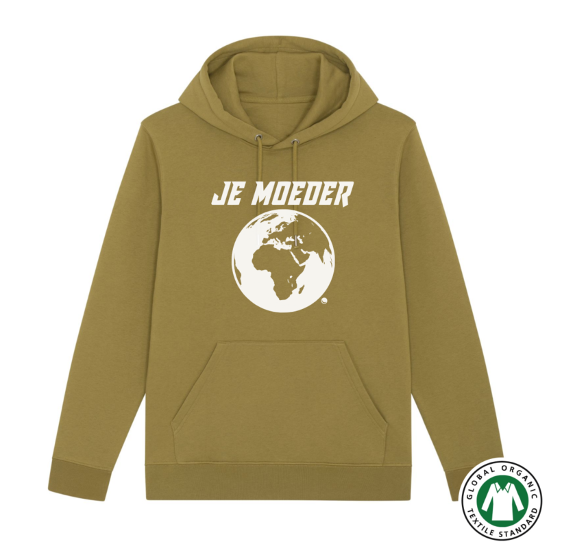 hoodie olijf
