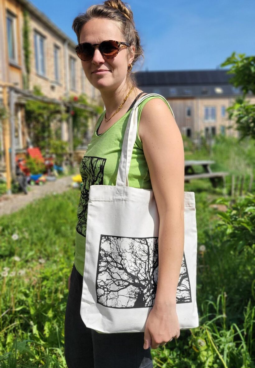 goed totebag model boom