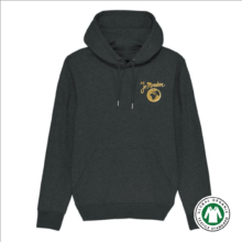 geborduurd - cruiser dark heather grey 2