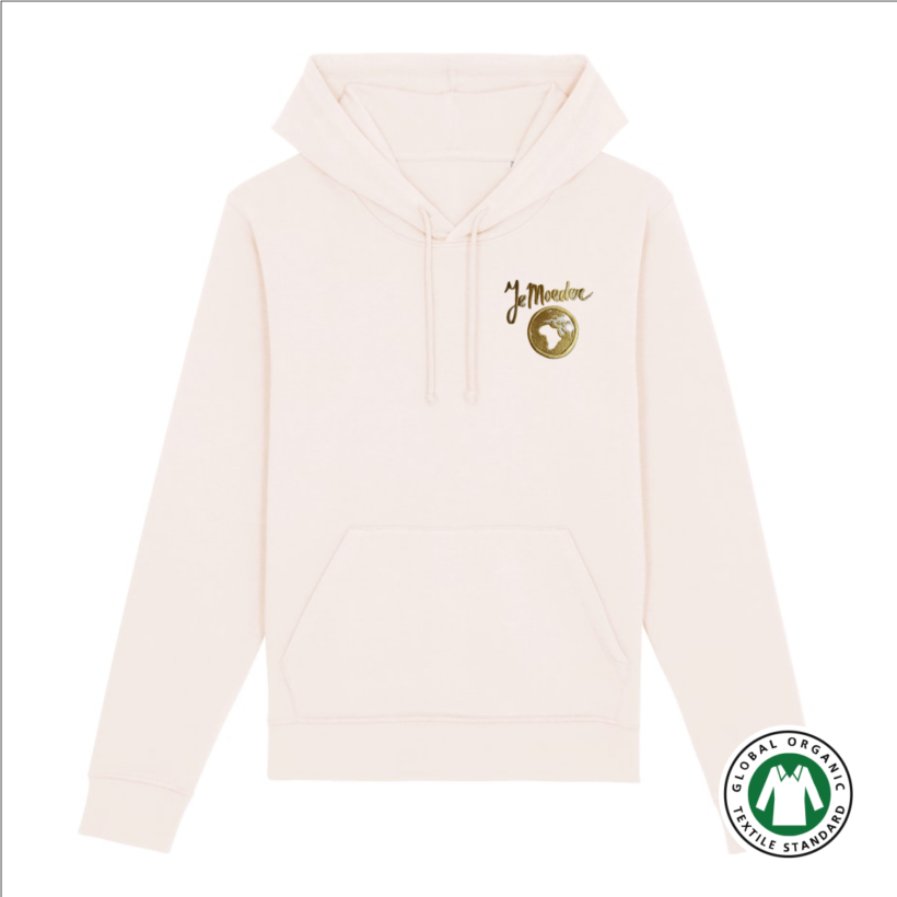 geborduurd - drummer vintage white