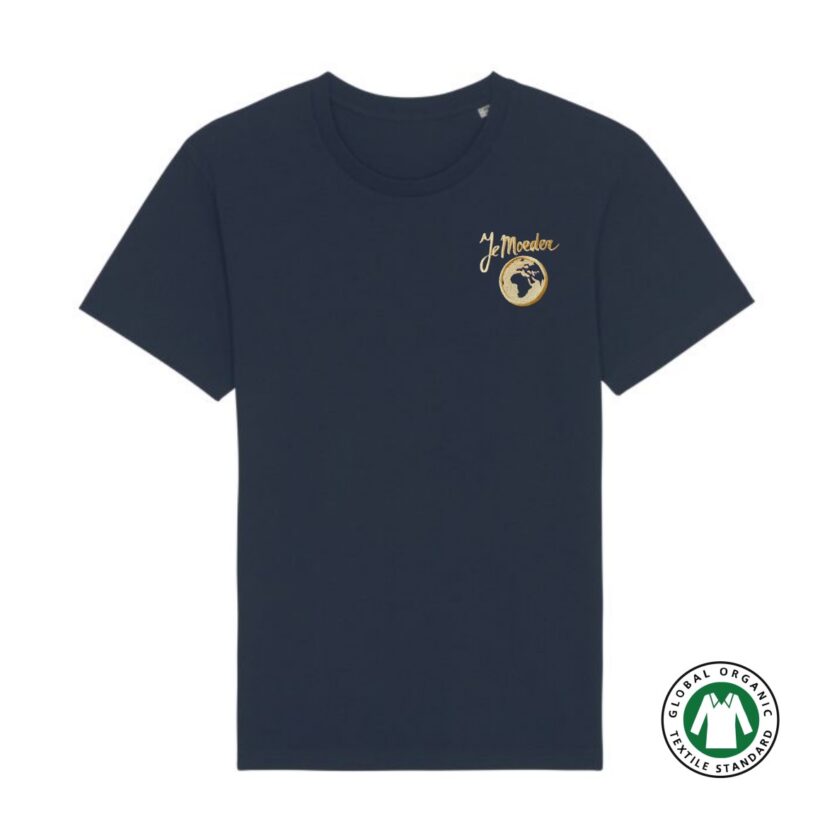 geborduurd - rocker french navy