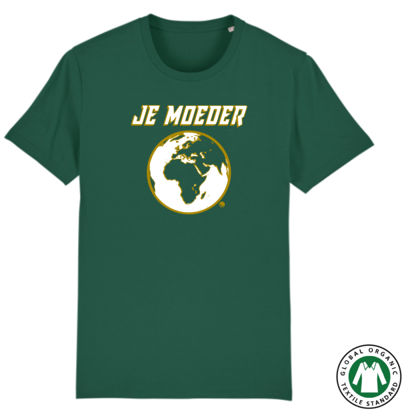 wijd goudenrand donkergroen